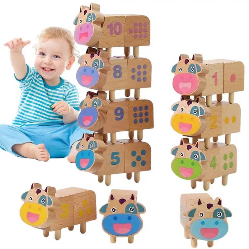 

Подходящая игрушка с цифрами обучающая игрушка с цифрами для дошкольного обучения математическая игра с цифрами и цветами подходящая деревянная Дошкольная игрушка