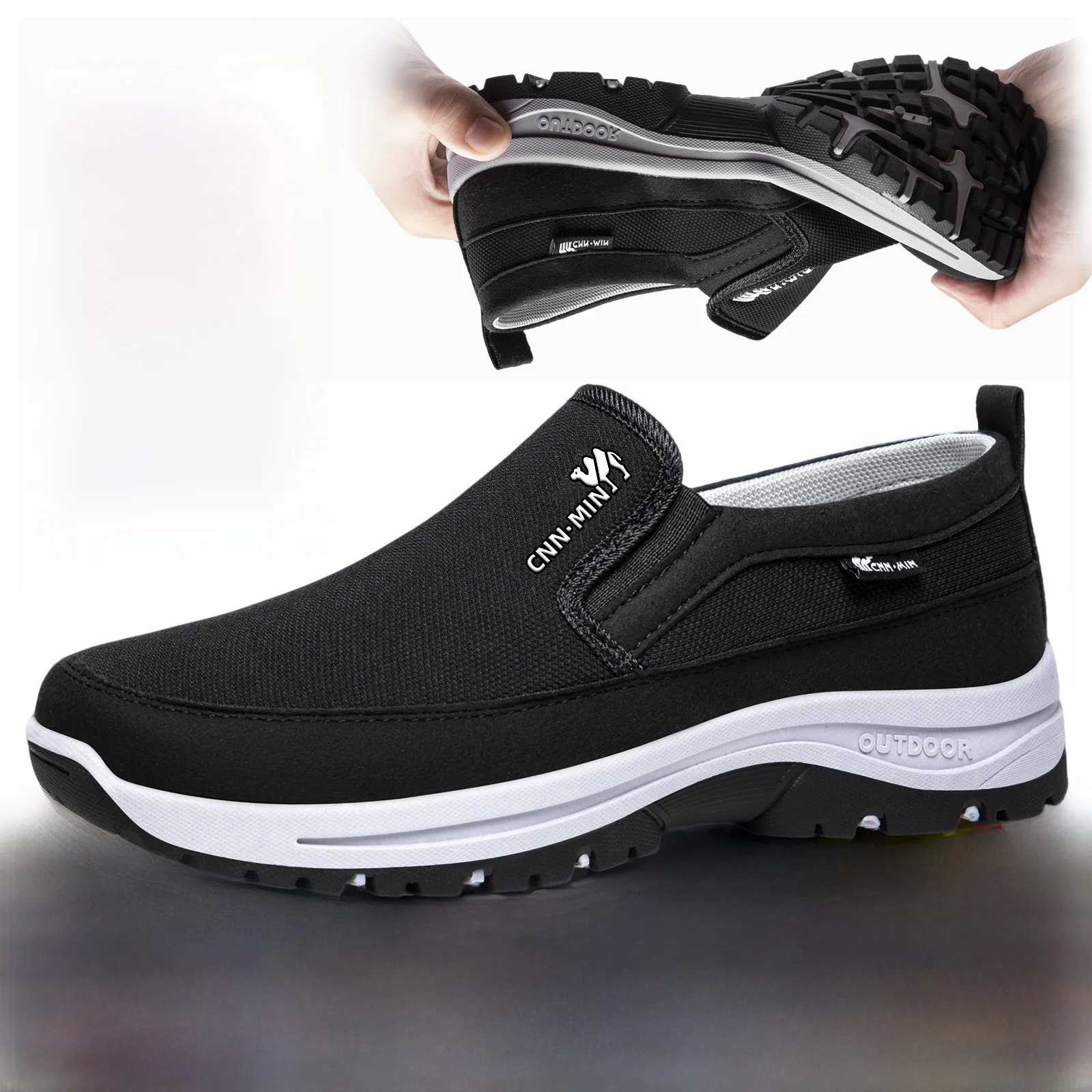 Unisex Comfortable Soft Bottom Casual Canvas Shoes Easy to Wear Versatile Cloth Shoes for Men And Women Breathable Slip-On Sn... 2