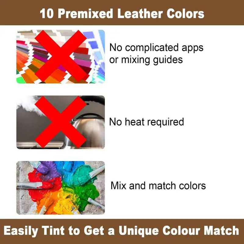 20ml Leather Repair Kit For Furniture, Vinyl Furniture Repair Kit For Car  Seats, Jacket, Purse, Leather Shoes, Boat Seat, Easy Match Any  Colorcolourye