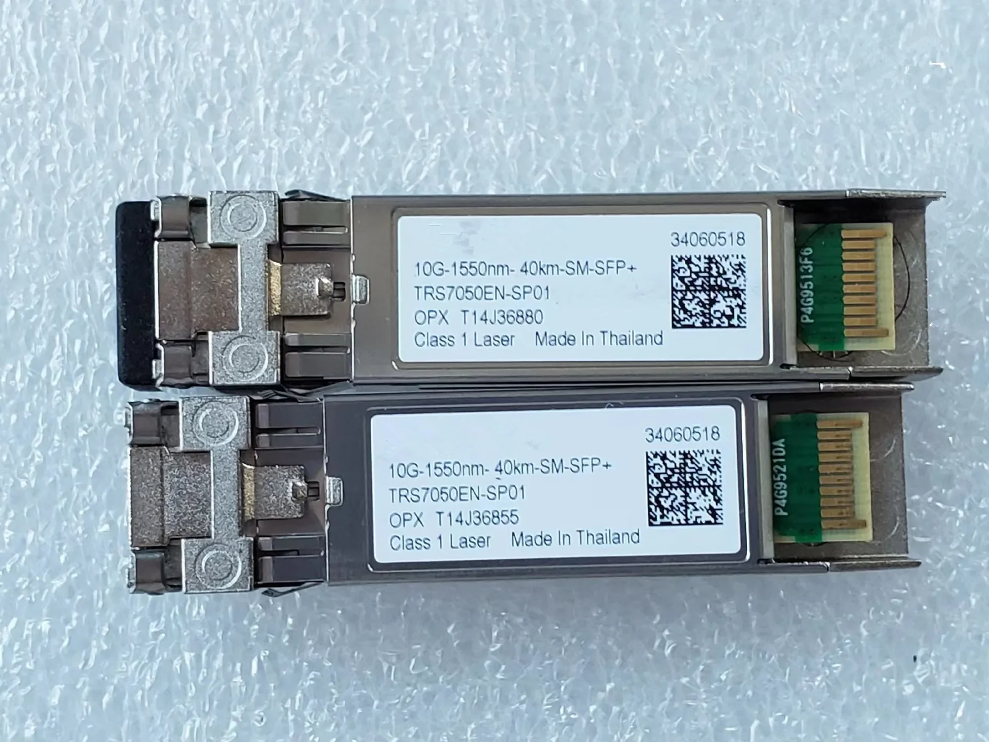 Hu-a Wei 10GB 40KM SFP Optical Switch 34060518 S4017567 10G-1550NM-40KM-SM-SFP+ Single-Mode 40KM Optical Transceiver