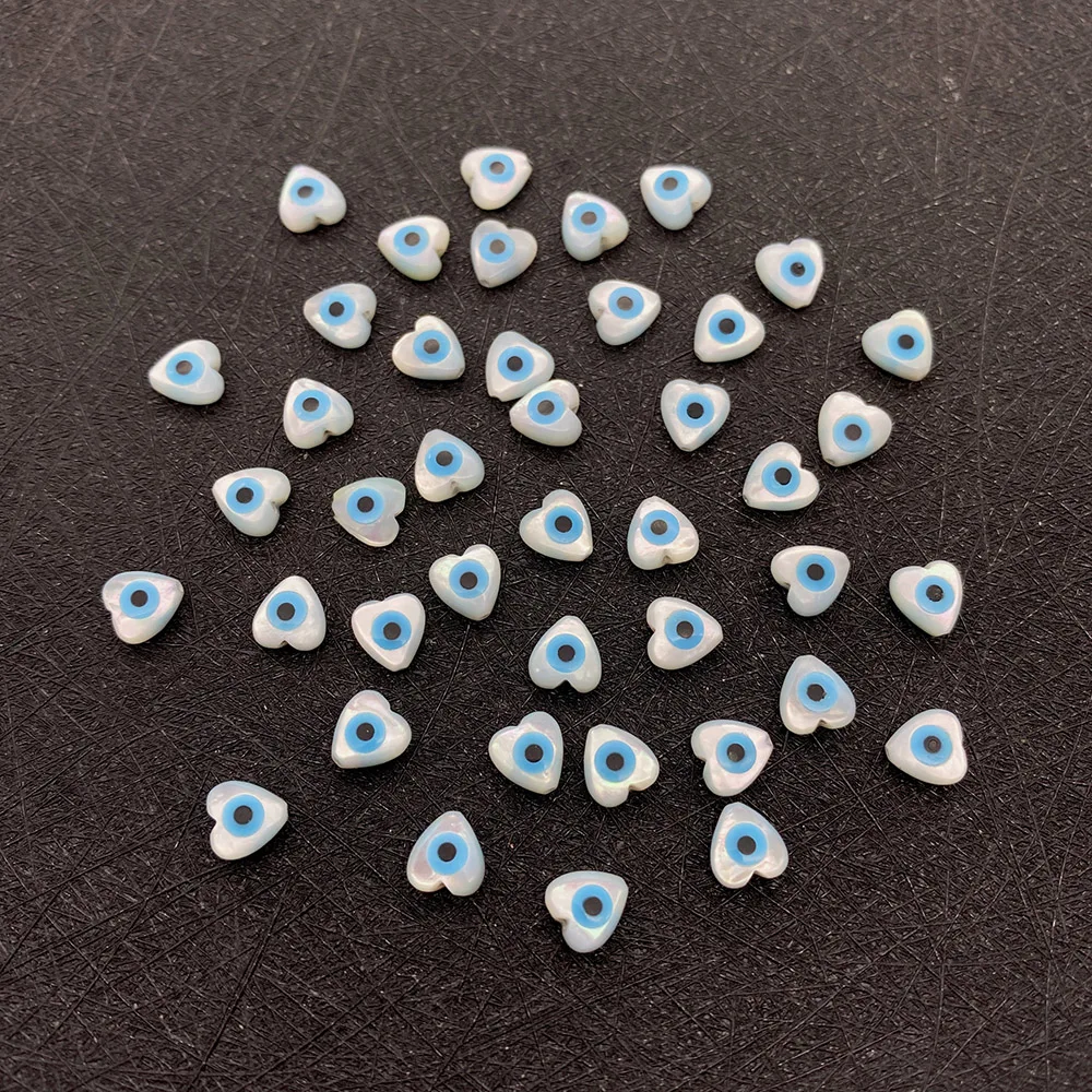 

Jewelry Making Supplies Heart Charm Beads Natural Sea Sea Shell DIY Necklace Pendant Bracelet Earring Accessories Wholesale