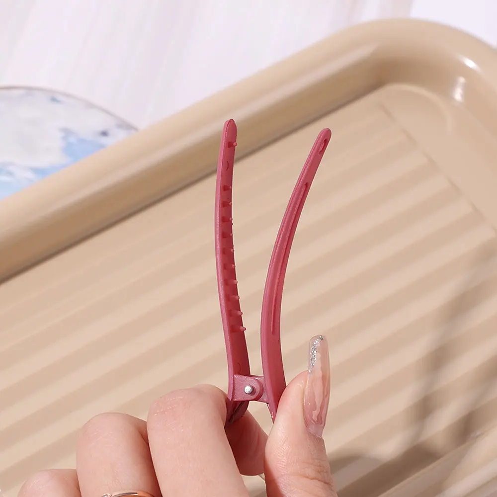 Duck Mouth Hairpins - 10pcs Plastic Hair Clips | Korean Style DIY Hair Styling Tools