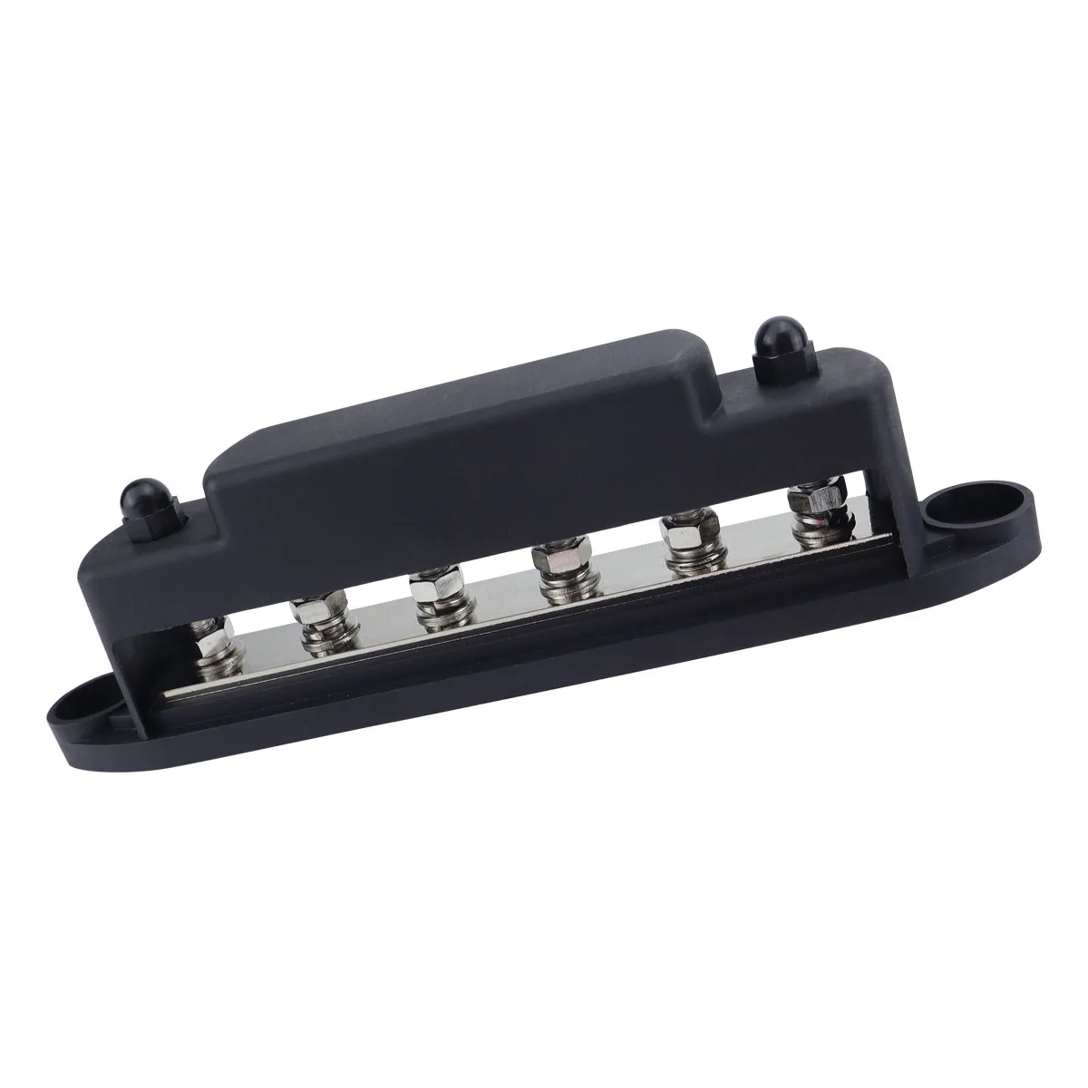 250A 12V marine busbar 1/4 "distribution block automotive and marine busbar terminal blocks 6 x 1/4" (M6) bolts