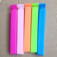 Clips de scellage colorés, 5-30 pièces, résistant à l'humidité, pour conserver la fraîcheur des sacs de collation, pince de scellage pour sacs en plastique, accessoire de cuisine réutilisable 6