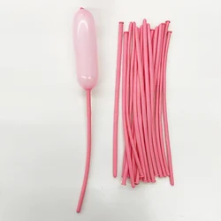 Colorful Magic Twisting Balloons for Creative Party Decorations (Baby pink)