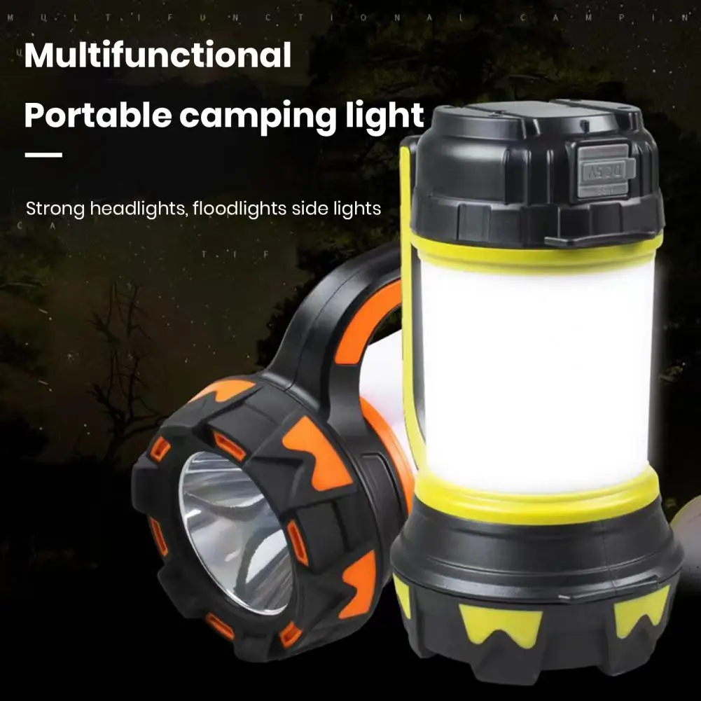 

1 Set Camping Lantern High-Lumens Super Bright IPX4 Waterproof Emergency Tent Light 6 Modes LED Camping Torch Camping Gear