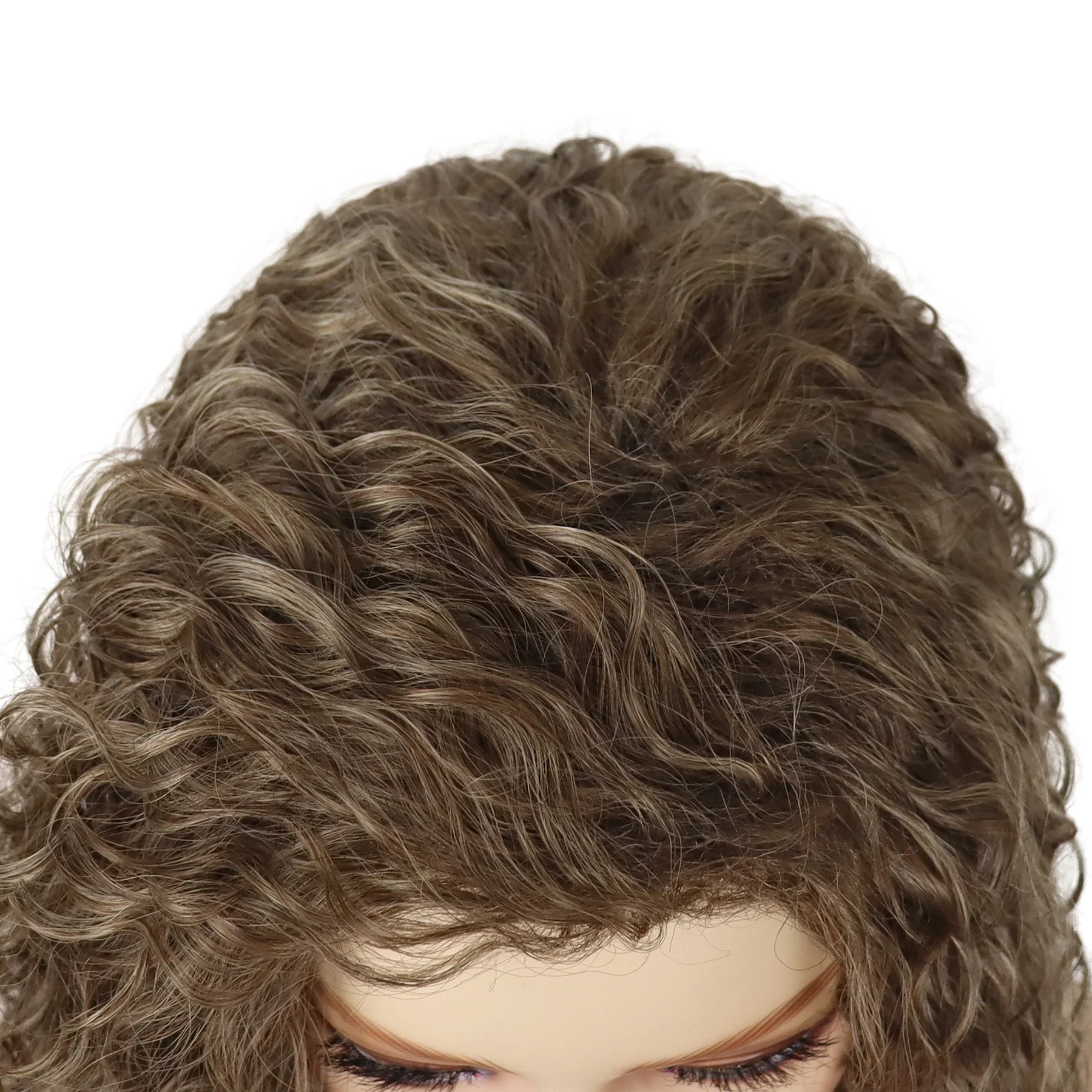 Synthetic Ombre Blonde Wigs for Women 28", synthetic wig