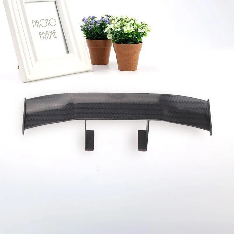 Spoiler posteriore per Auto Mini Spoiler Wing piccolo modello GT fibra di carbonio senza perforazione decorazione coda accessori Auto Car-styling - immagine 5