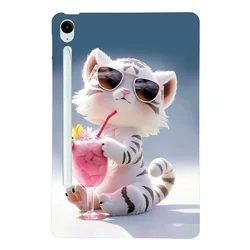 Silicone Tablet Case with TPU Painted Design - Universal Fit for Tab S12 Plus 12.4 (TPU - 19)