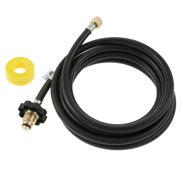 1Set 350Psi Lágy Orr Pol Lpg Szelep 12 Láb Propán Gyomirtó Fáklya Tömlő Adapter Csatlakozás Tartály Nagynyomású - Image 4