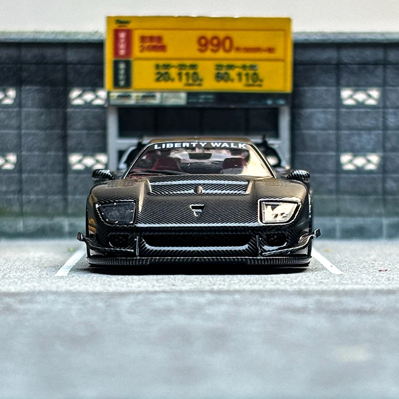 Inno-フルカーボンダイキャストモデルカー、lbwk f40、1:64 - AliExpress