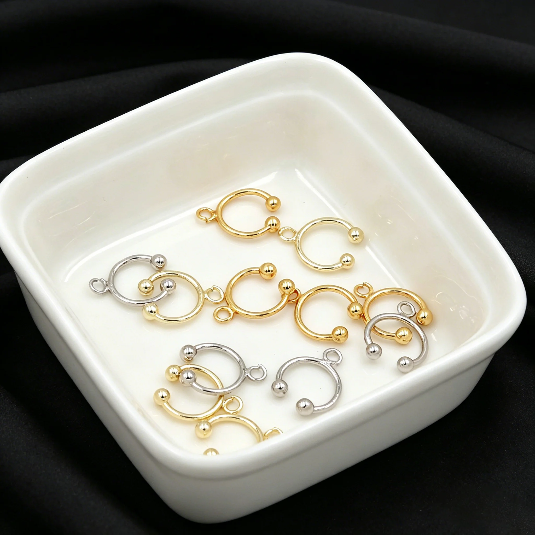 Set of 5 No-Piercing Ear Cuff Clips - Elegant DIY Earrings Accessories