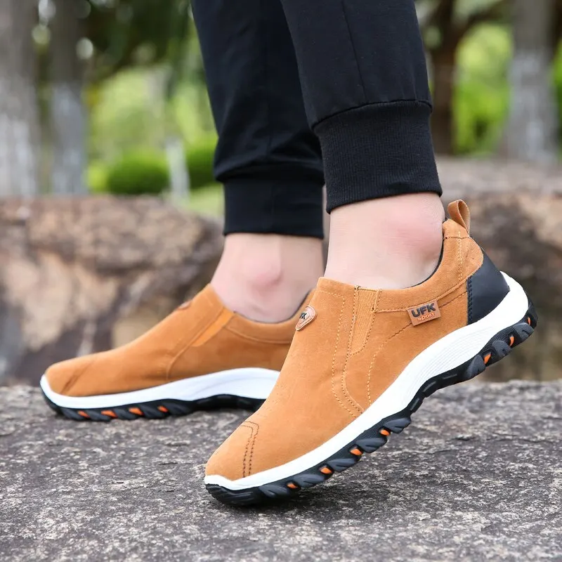Men's Outdoor Walking & Hiking Sneakers - Comfortable Climbing Footwear