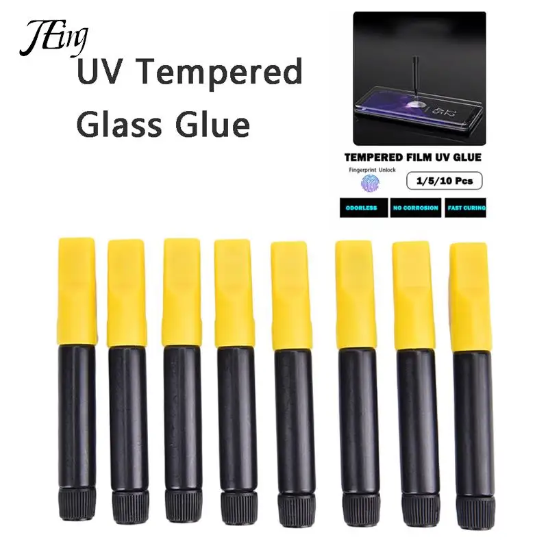 Tempered Glass Glue Screen Protector UV Liquid For All Mobile Phone