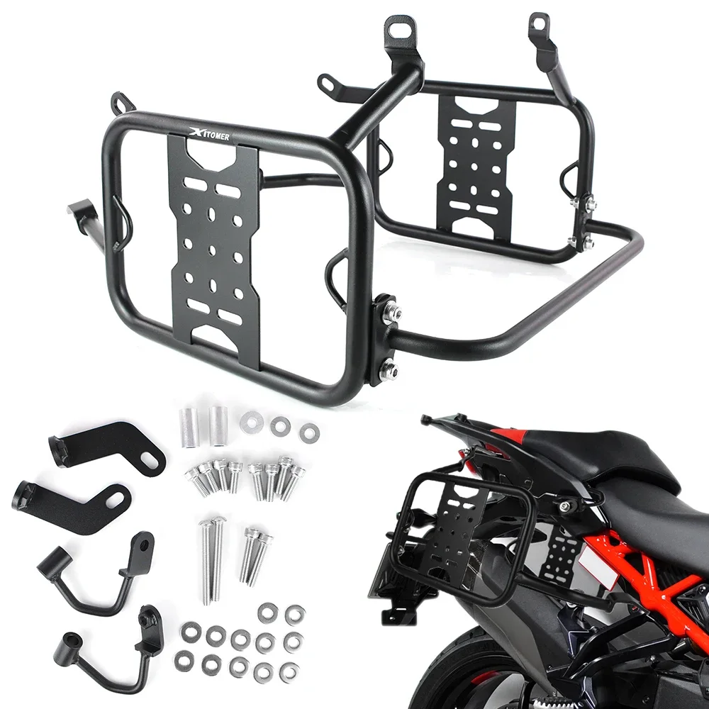 Supporti per Borse Laterali Moto, Portapacchi Laterali per Multistrada V4 / V4S / V4 RS / V4 Pikes Pea / V4 Rally per Ducati