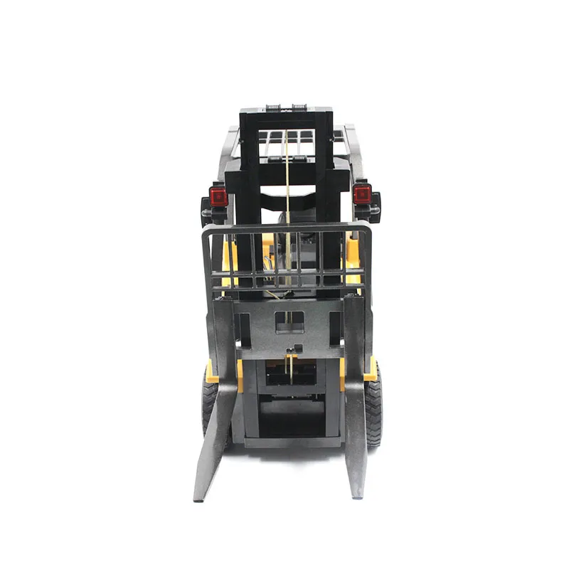 Huina 1:10 8ch Remote-controlled Alloy Version 2.4g Wireless Remote-controlled Engineering Truck Forklift+flatbed Truck Toy 3