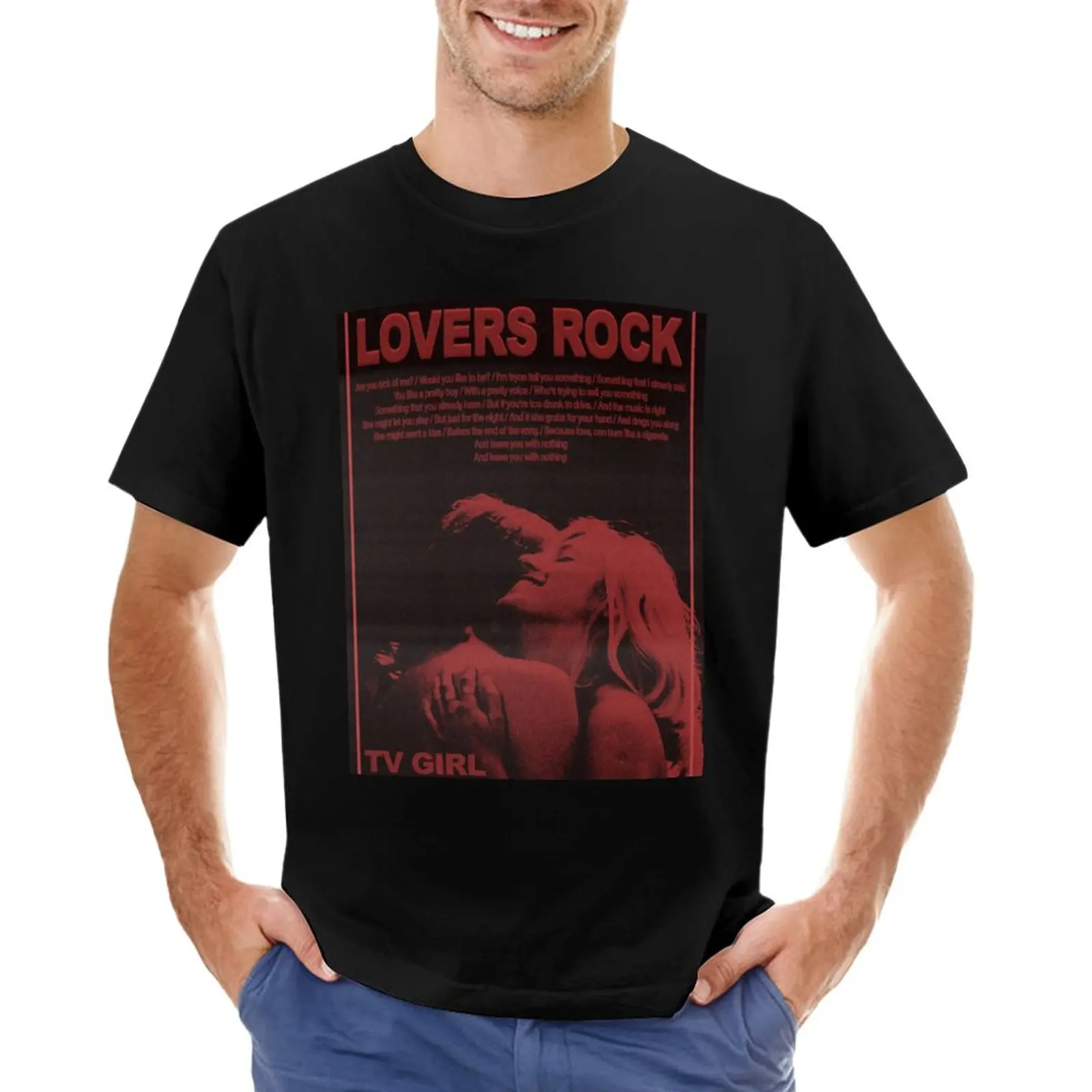 

TV Girl Lovers Rock T-Shirt heavyweight t shirts boys t shirts mens white t shirts