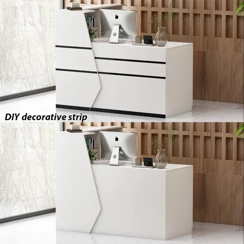 Cashier Table Supermarket Counter Reception Desk Modern Reseption Restaurant Furniture Church Hairdressing Atril Luxury Bank
