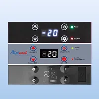 Alpicool panneau de commande de réfrigérateur de voiture petit congélateur refroidisseur Portable pour usage domestique véhicule camion Mini réfrigérateur froid avec Bluetooth 6