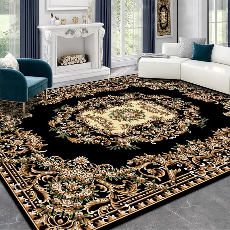 Persian Style Carpet for Living Room Home Decoration Retro Lounge Rug Soft Bedroom Carpet Non-slip Bedside Mats Washable 200x300 3