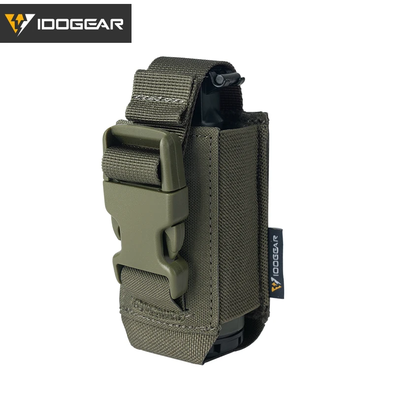 Poche tactique flashbang IDOGEAR 3593 pour pêche - Porte-outils multifonction MOLLE pour équipement