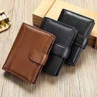 WESTAL Leather Wallet Men's Multi-Function Card Bag Short Money Clip Layer Cowhide Premium Men's Wallet 1