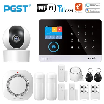 Tuya Smart 2G Alarm System for Home Burglar Security 433MHz WiFi GSM Alarm Wireless  House App Control 1