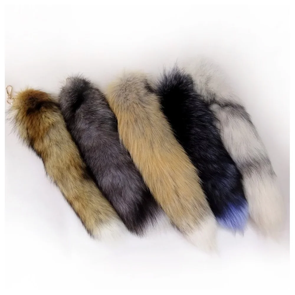 特大　ゴールデンアイランドフォックス　ファーキーホルダー　狐毛皮尻尾　チャーム 特大 ゴールデンアイランドフォックス ファーキーホルダー 狐毛皮尻尾