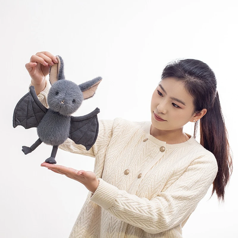 Hot Super Cute And Funny Halloween Bat Pig Doll Fun Plush Toy Dormitory New Funny Bat Plush Toy Ugly Cute Rag Doll Collection