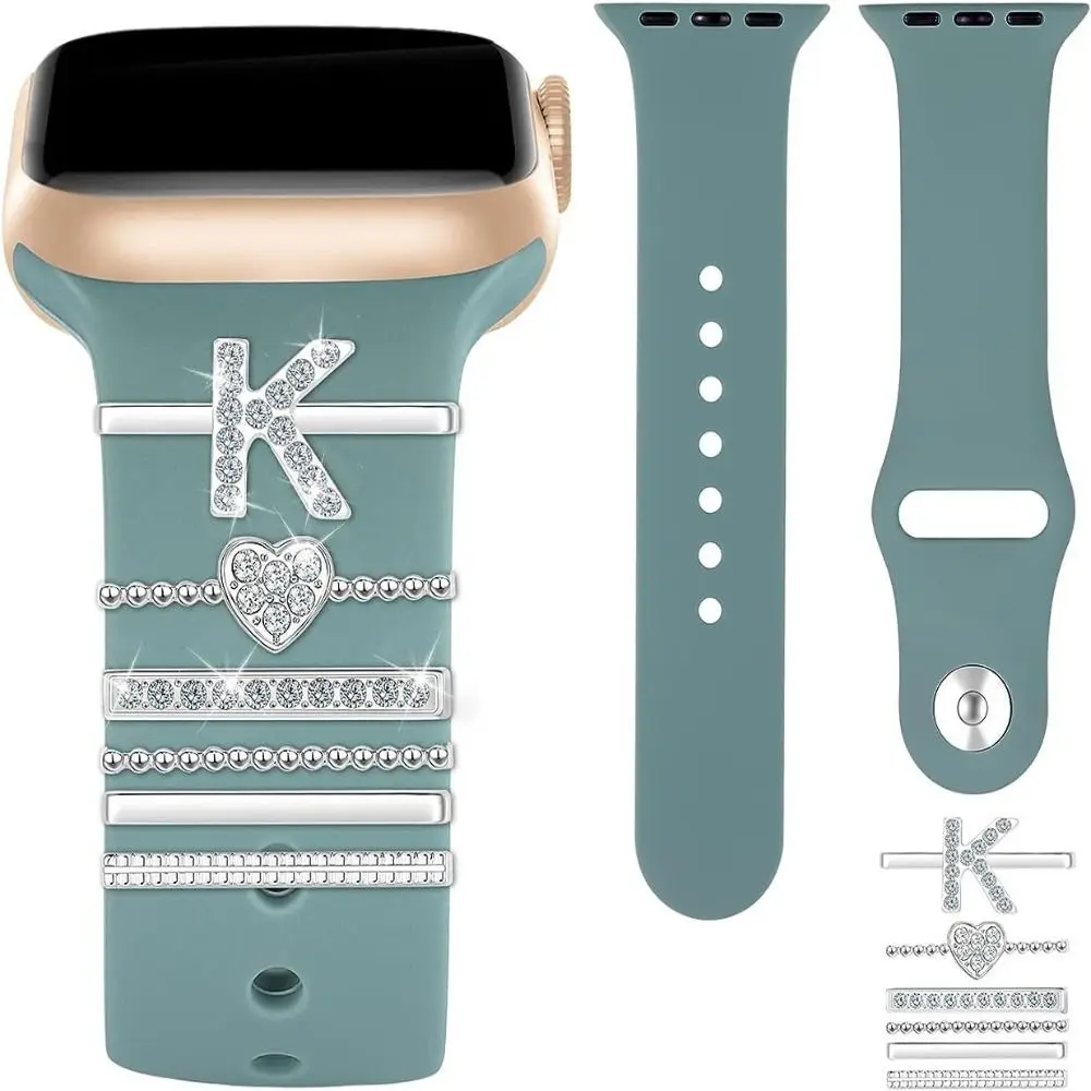 Silver Watch Band Ornament - Decorative Jewelry Accessory