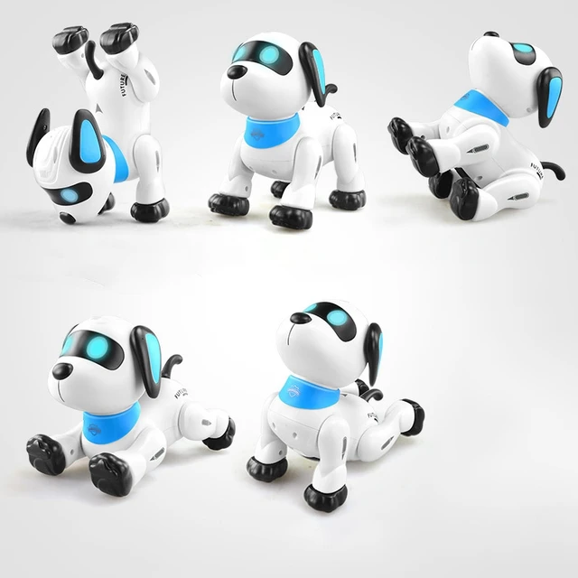 LENENG Remote Control Dog RC Robotic Stunt Puppy Voice Control Electronic Pets Dancing Robot Programmable Pet Kids Toys 3