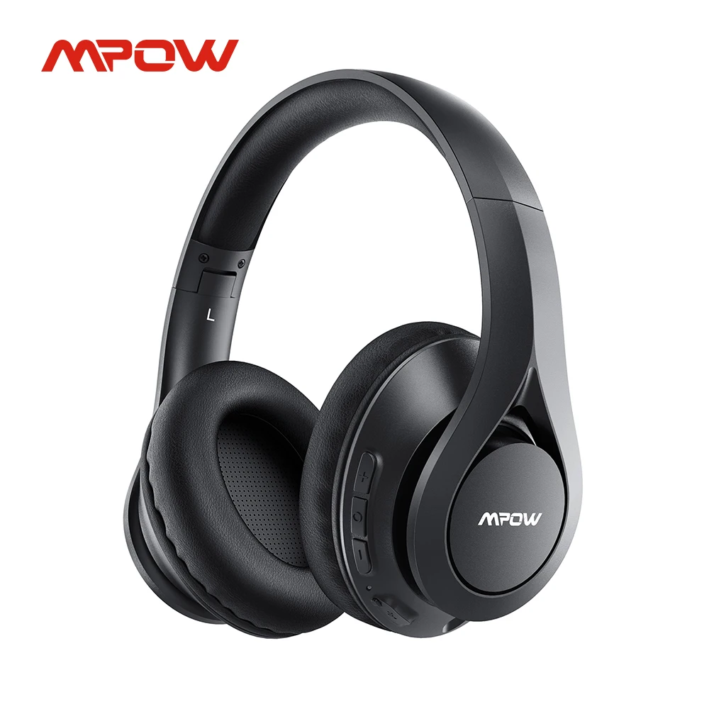 Mpow 059 Pro/lite 60h Playtime Bluetooth 5.0 Wireless Headphones Hi-fi  Stereo Sound Cvc 6.0 Noise Reduction For Cell Phone Pc - Earphones &  Headphones - AliExpress