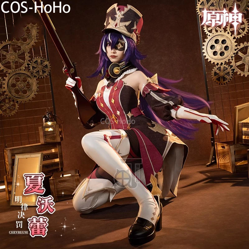

Костюм для косплея COS-HoHo Genshin Impact chevповторное использование, костюм для игры, великолепное платье, костюм для косплея на Хэллоуин, Женский костюм для ролевых игр