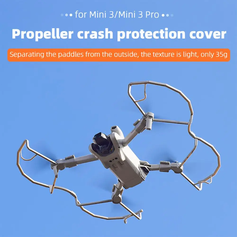 Propeller Guard Protector For Dji Mini 3 / Mini 3 Pro Drone Quick Release Lightweight Wing Fans Protective Ring Drone Accessories
