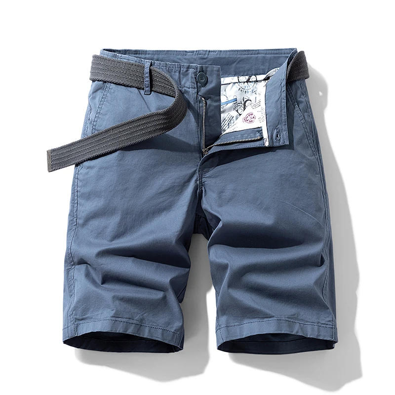 Summer New Cargo Shorts Men's Multi Colors Loose Straight Casual All-Match Middle Pants Trendy Mountaineering Shorts 4