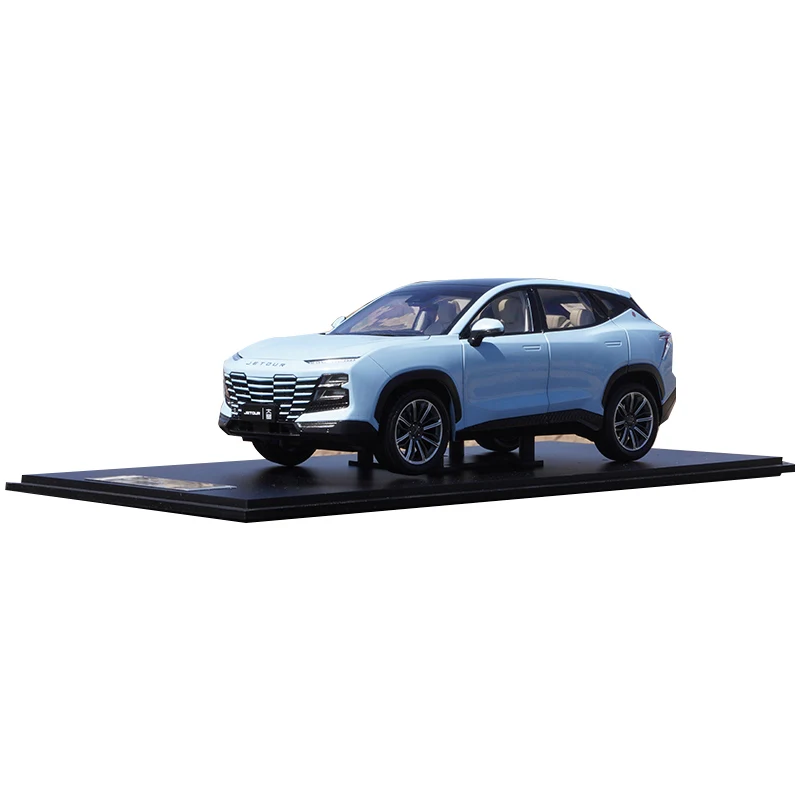 

Коллекционное качество 1:18 Chery JETOUR Da sheng Jetway Great Saint diecast модель автомобиля SUV для подарка