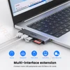 5 in 1 USB HUB High Speed USB 3.0 OTG Splitter Card Reader Multiport with SD TF Ports Computer Accessories USB Micro SD Adapter 3
