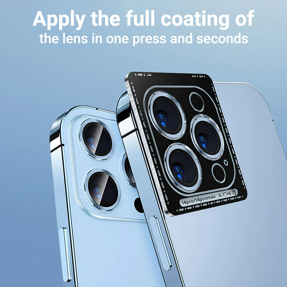 Metall-Kameraobjektivschutz für iPhone 16 Pro gehärtetes Glas iPhone 15 Pro Max 11 13 14 Plus 12 Mini 16pro Objektiv-Bildschirmschutz_voghion.com
