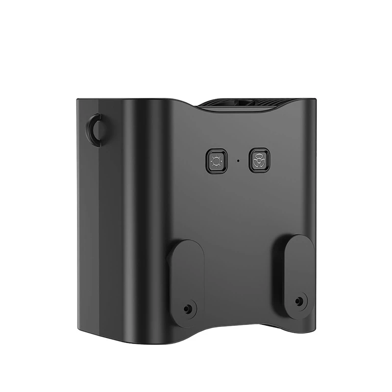 

2 в 1 подвесное ожерелье на поясном ремне с аварийным светодиодным освещением USB 12000 мАч портативный поясной зажим вентилятор