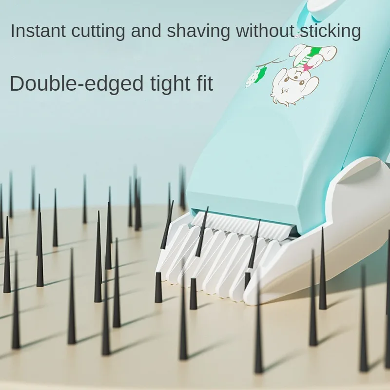 Baby Hair Clipper Quietly Shaves Newborn Childrens Hair Electric Pusher Gently Whispers Baby Clipper Fetal CuttingTool