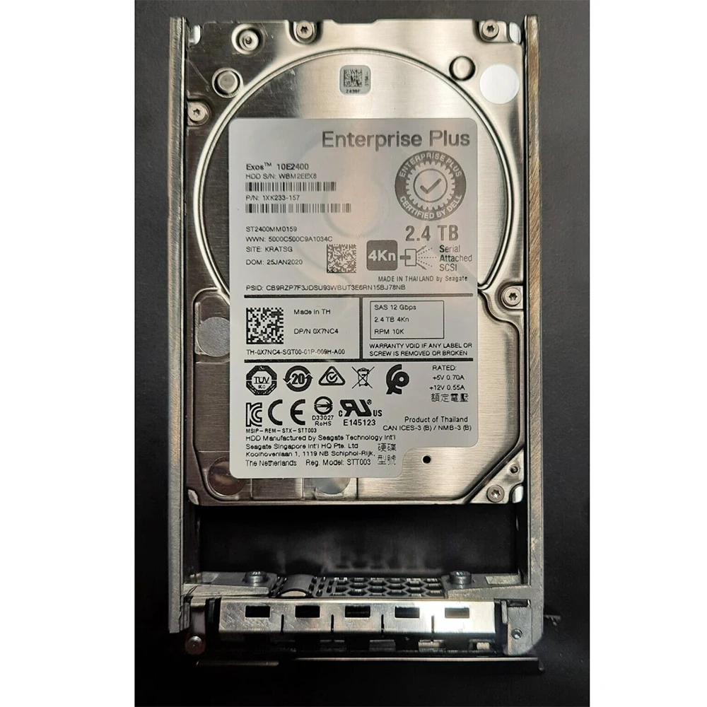 DELL용 1.6T SSD HDD, SC220, SCV3020, SC4020, SC5020, DGTT2, 1.6TB, 2.5 인치