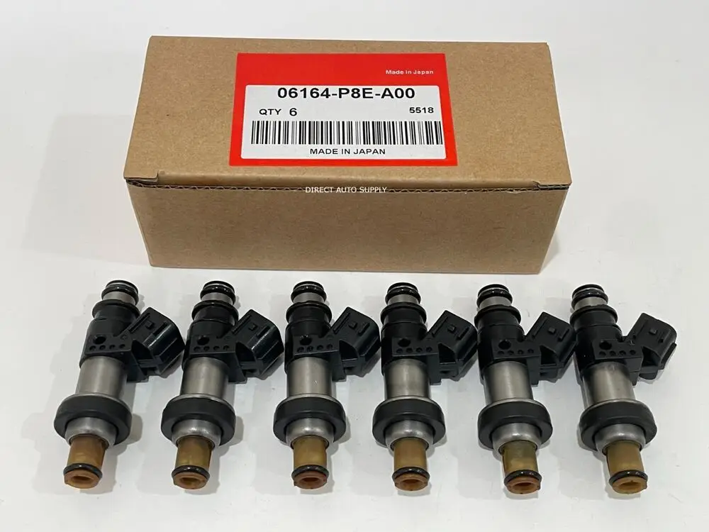 

Топливные форсунки 6 OEM 06164-P8E-A00 Для TL CL MDX ODYSSEY PILOT 3.2L 3.5L V6