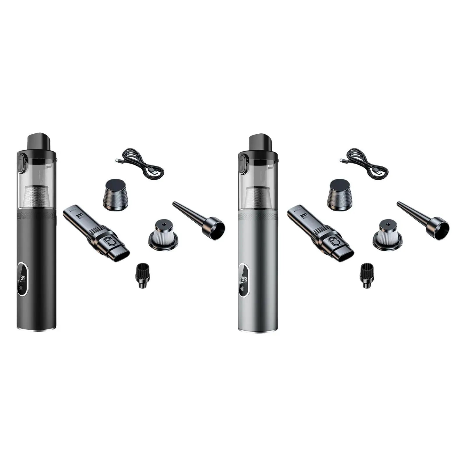 

Автомобильный пылесос с низким уровнем шума, компактный многофункциональный ручной пылесос для дивана, домашнего хозяйства, домов на колесах, интерьера, ковра, клавиатуры