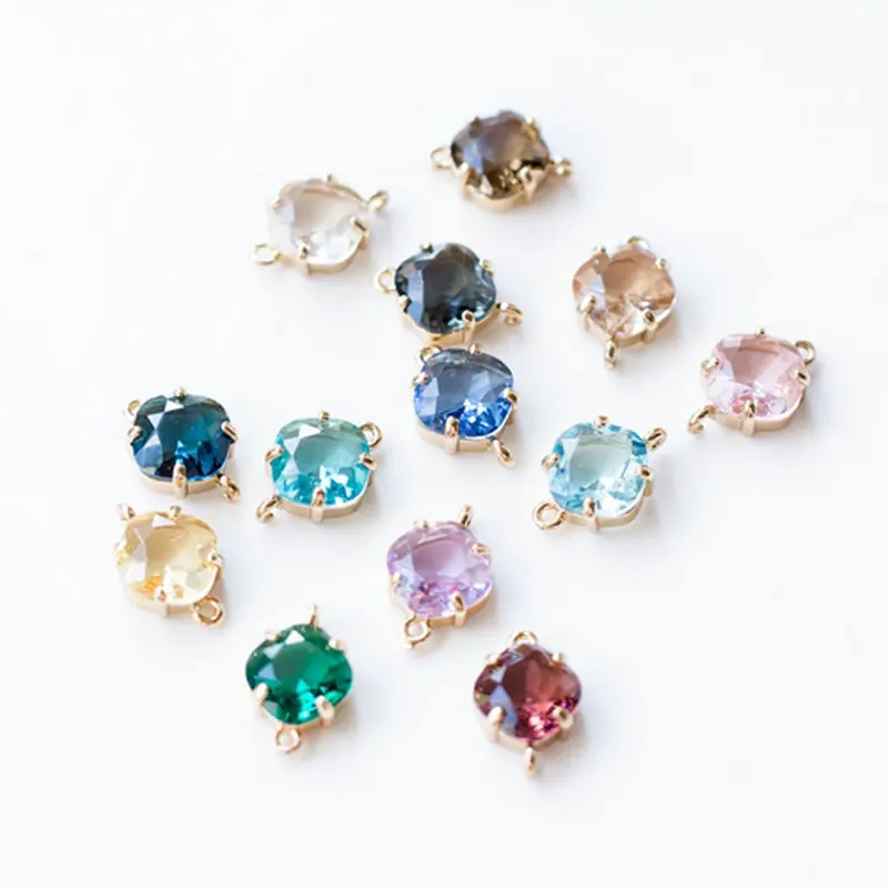 17x11MM 14K  ÷ Ȳ   2 Ȧ    Ʈ, Diy   ׼