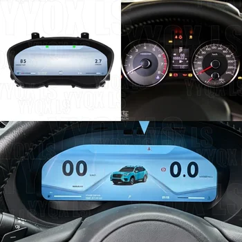 Panel de Instrumentos Digital LCD de 12.3 Pulgadas para Subaru Forester 2019-2023, Cabina Virtual, Odómetro, Velocímetro, Tablero de Instrumentos, CarPlay 1