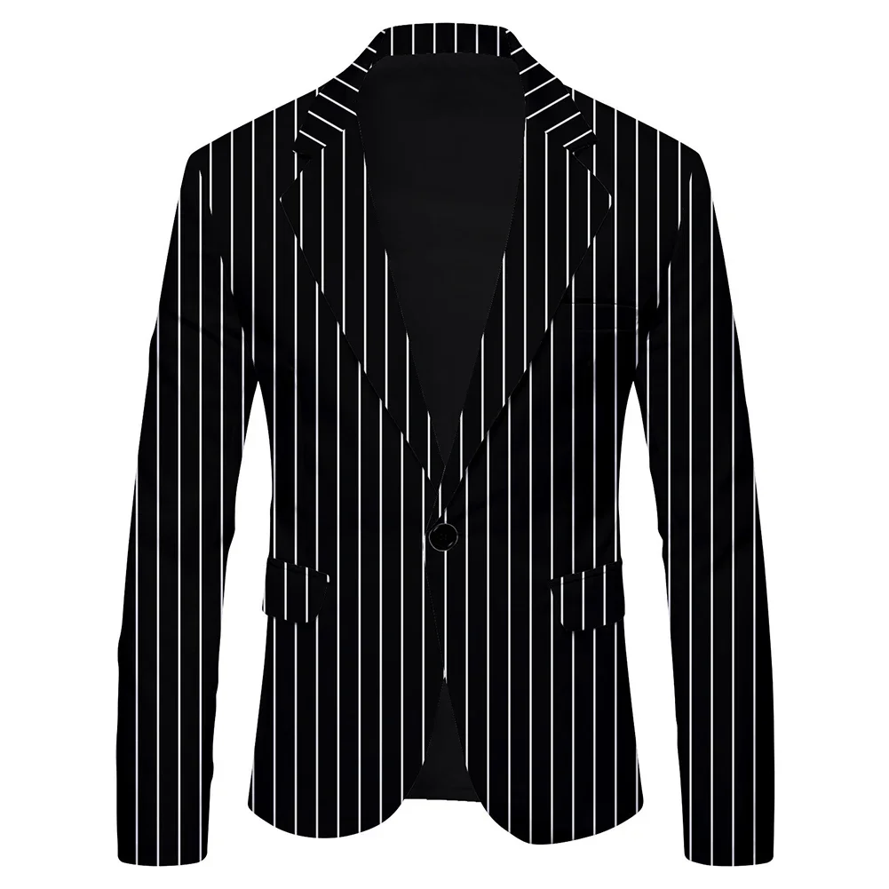 Men Casual Formal Suit Blazer Slim Jacket Coat Dress Business Work Button Tops Ones Button Office Social Blazers Hommes