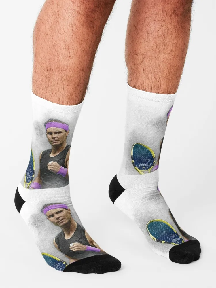 Rafael Nadal Socks winter gifts Cartoon characters socks Women's Socks Men's