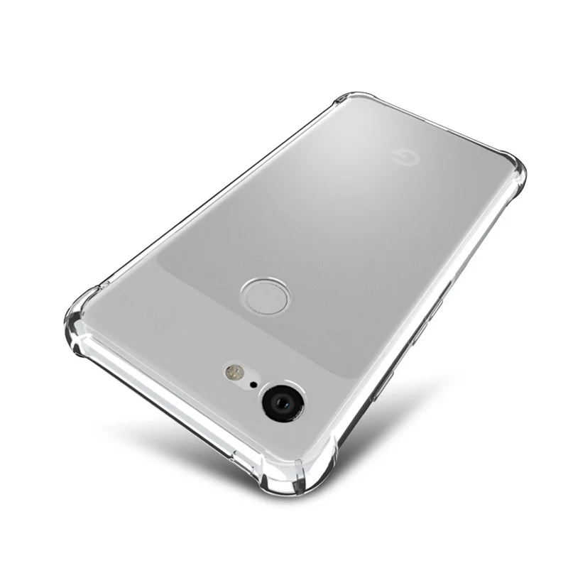 Per Google Pixel Xl3 3 Xl 3Xl Custodia Cuscino D'Aria Airbag Antiurto Cover Posteriore Morbida In Silicone Trasparente Per Google Pixel 3 Xl Pixel3Xl