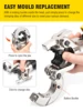 TH Type Hydraulic Pex Pipe Aluminum Plastic Pipe Tube Crimping Tool GC-1632 Floor Heating Pipe Plumbing Tools 3