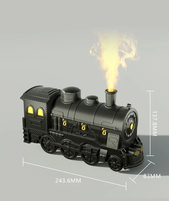 Steam Train Essential Oil Diffuser with Light 300ml Train